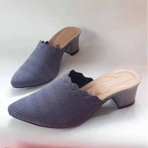 apaastore - Sepatu Sandal Wanita Hak Tahu Rajut