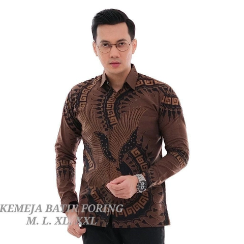 Kois Batik - Kemeja Batik Pria Berlapis Furing nyaman dipakai motif bbzc