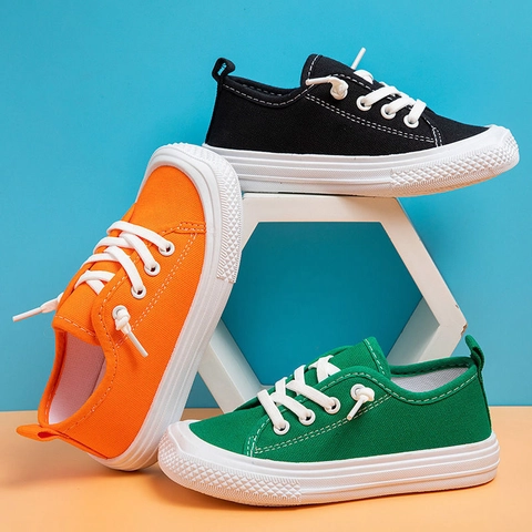 Meonky Official - Sepatu Anak laki-laki Perempuan sekolah Original Sneakers canvas Casual Q - 05