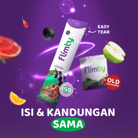 Flimty Jakarta Flimty Fiber 1 sachet 15 gram Ecer Original Pelangsing Detox diet sehat Eceran Sachet