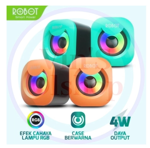 UTAMAMEGA - Speaker Robot RS180 Computer Speaker Multi Media -Random