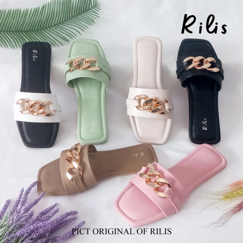 Rilis - Sandal Flat Wanita Yuri (Rilis 44)