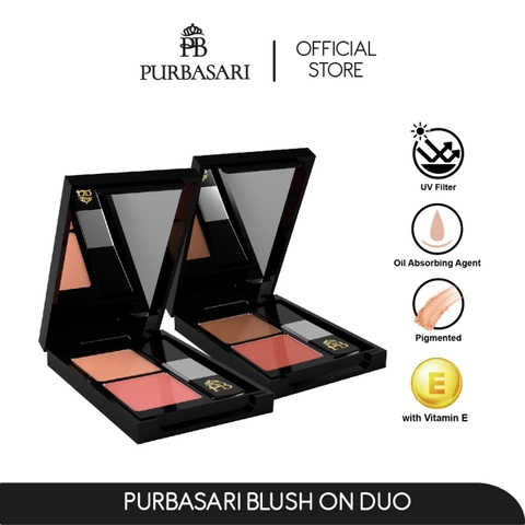 Purbasari - Purbasari Blush On Duo Perona Wajah