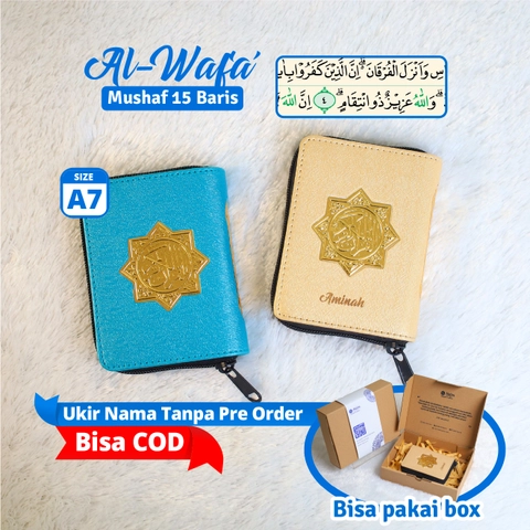 Halim Quran - MUSHAF AL QURAN AL WAFA A7 TSUMUN RESLETING #NEWCOVER