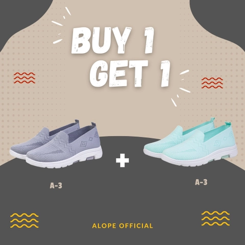 ALOPE OFFICIAL - BUY 1 GET 1 SEPATU ALOPE A-3 SEPATU CEWEK UKURAN 36 SAMPAI 40