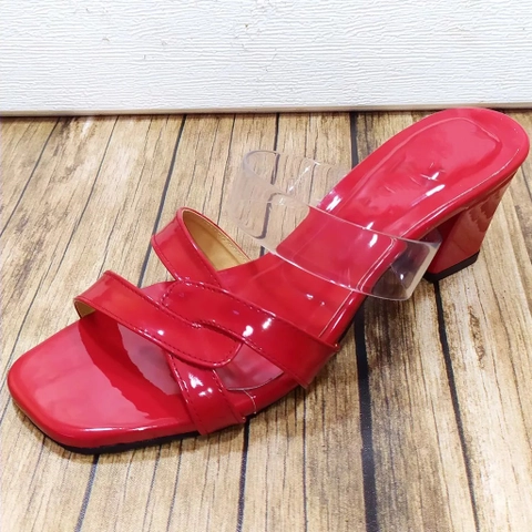 apaastore - Sepatu Sandal Wanita Tali Jely Hak 5CM Torqoh - 01