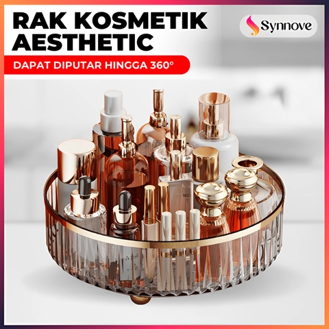Rak Make Up PUTAR Rak Kosmetik Aesthetic Tempat Make Up Skincare Premium