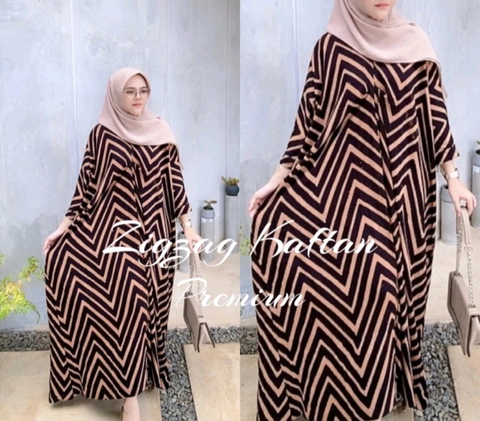 Batik Ayodha - KAFTAN ZIG-ZAG PREMIUM ALLSIZE JUMBO