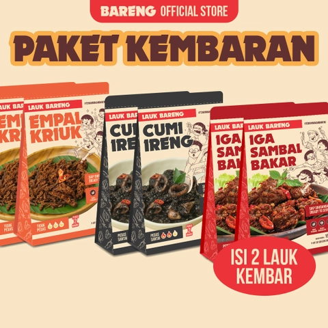 Lahap Bareng - Paket Kembaran 2 Lauk