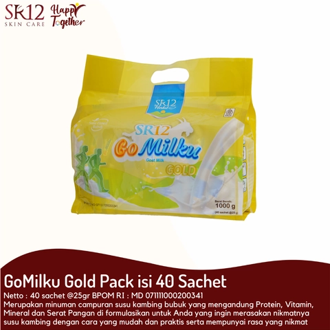 SR12 Gomilku Gold Susu Kambing Etawa Tinggi Kalsium Dan Neurotropik Menyehatkan Tulang Dan Syaraf 10
