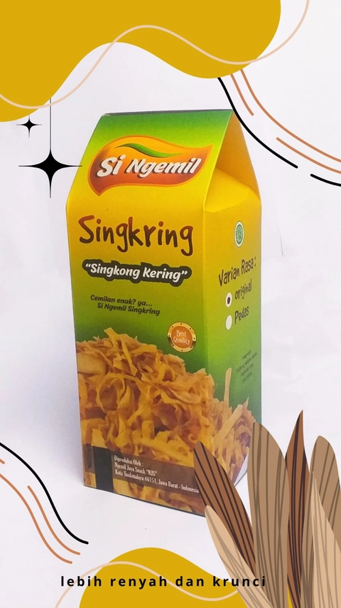 singemil - Makanan Ringan Keripik Singkring 110gr