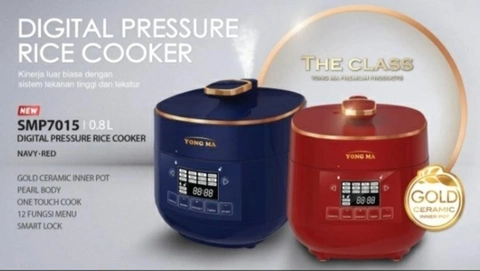 Rizki Electronics - YONG MA Rice Cooker Pressure Cooker SMP 7015