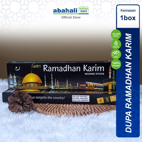 Abahali Mart - Dupa Ramadhan Karim Dupa Harum untuk Aromaterapi dan Pembersih Udara Alami
