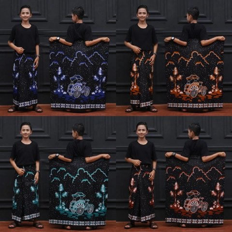 Kois Batik - Sarung Santri Anak Remaja Laki Laki Sd smp Bagus Baget Motif becak