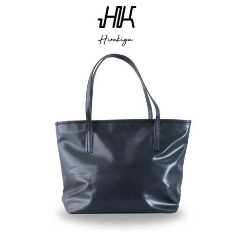 Hirakiya - Kila Tote Bag Laptop Aesthetic Tas Kuliah Wanita Synthetic Laura Leather Size 41x28x11cm