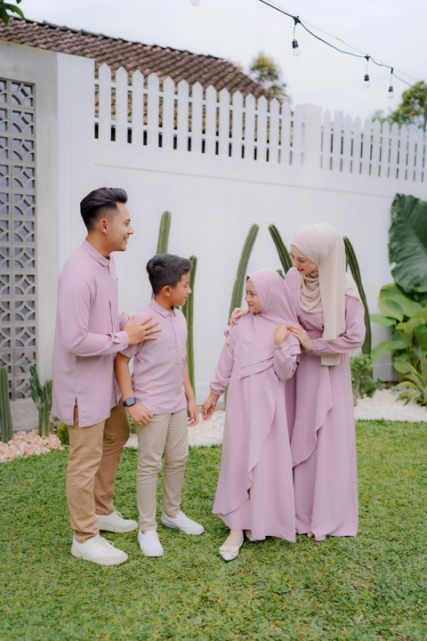 Zenitha - Sarimbit Zenitha Jenna Dusty Family Set