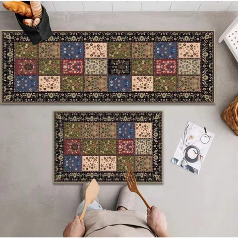 Fafa Store 20 - Beli 1 Gratis 1 Keset Motif Untuk Dapur Anti Slip