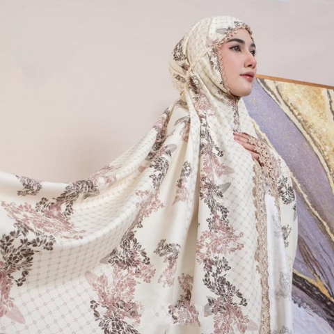 qaydstoreid - BELI 1 GRATIS 1 MUKENA 2IN1 KATUN MOTIF AIRIN PREMIUM