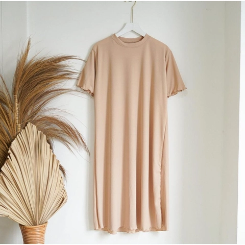 MEQA DAILY - MEGA DAILY - Martha Dress Premium Rib Knit Tebal