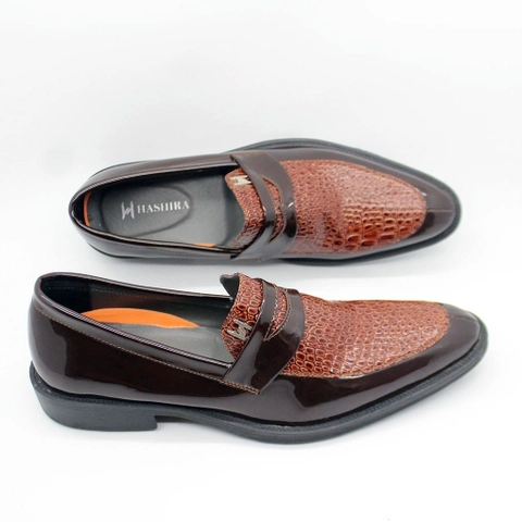 eastbrook - HASHIRA CASUAL MEN TEARS SERIES GLOSSY LEATHER RUBBER SOLE