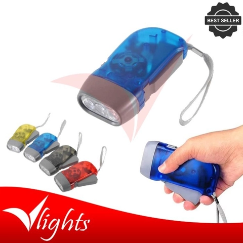 V Lights - Senter Tangan Tanpa Baterai Serbaguna