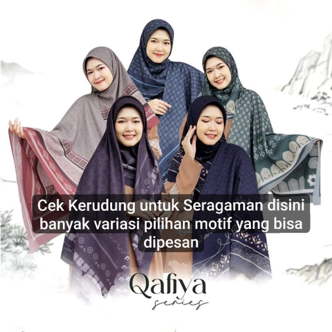 Henfa.id - Scarf Motif/Series Qafiya/Jilbab Lebar/Jilbab Jumbo/Kerudung Segiempat/Kerudung Syari/Scarf Moamo