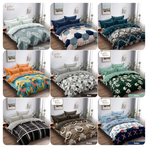 Dylan 19 [TA] - Dylan 19 - Bedcover Only King Lady Rose