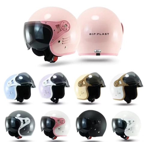 Rizki Electronics - Helm Bogo Bipplast Kaca Pilot