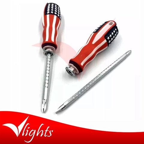 V Lights - Obeng plus minus 2 in 1 Obeng Amerika
