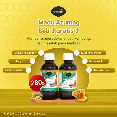 Madu Azzura - Madu Azumag 280gr (Buy 1 Get 1)