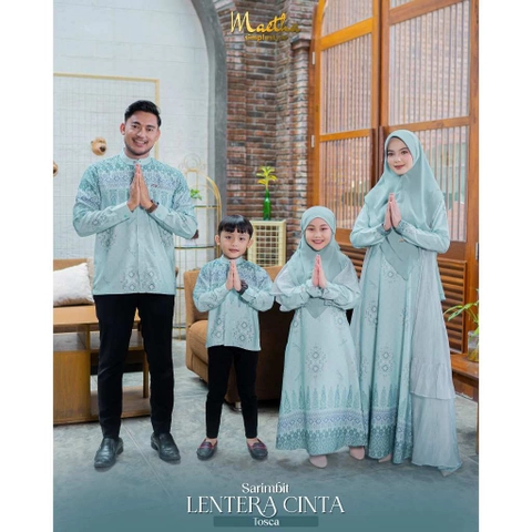 Maetha - Sarimbit Keluarga Family Set Couple Tosca Lentera Cinta Series