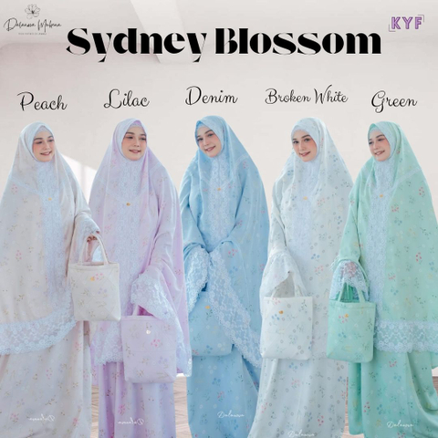 AL Irsyad Store - MUKENA DALANOVA SIDNEY BLOSSOM Free Parfum Mymozza