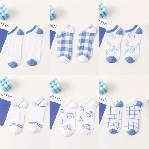 Beatdrop - Kaos Kaki Pendek Wanita Semata Kaki isi 6 Pasang/set