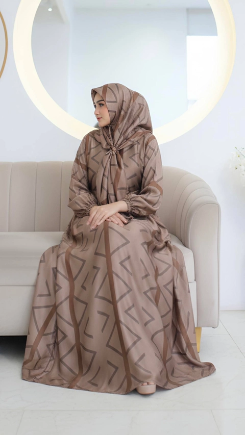 Khisna collection - Set hijab gamis shiren 3 bestseller