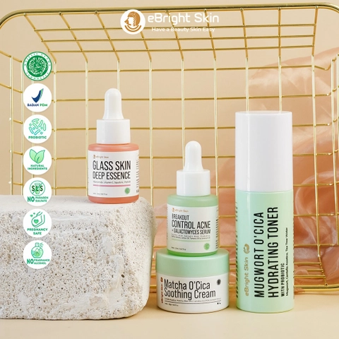 eBright Skin - Paket Jerawat dan Glowing - Acne Glowing Ultimate