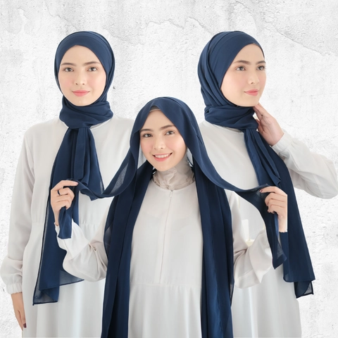 Acla Daily - Talisa Hijab Pashmina Instant Tali Malay Ceruty Babydoll