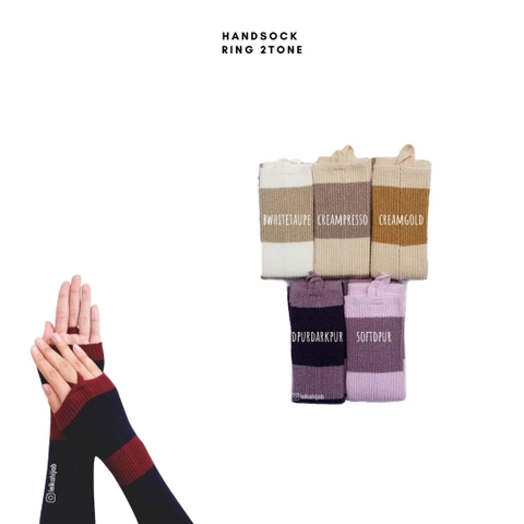 Leika Hijab - Handsock Ring 2 Tone