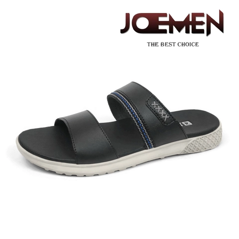 Joemen Official - Joemen Sandal Pria Kulit S 38 New Original Brand Lokal Pria Slop Sandal Terbaru Joemen 2024