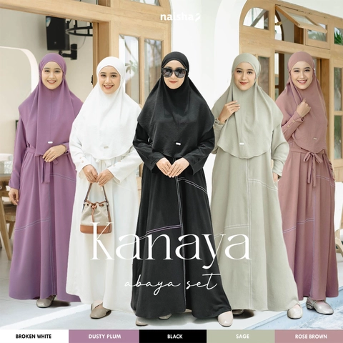 Naisha HIjrah - Kanaya Abaya Set