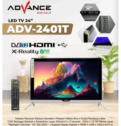 Whiefaa OS - LED TV DIGITAL 2401T ADVANCE 24INCH