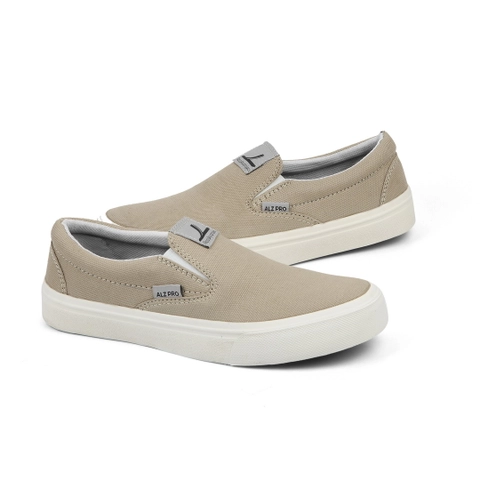 ALZ PRO 9107 Mocca Sepatu Kanvas Slip On