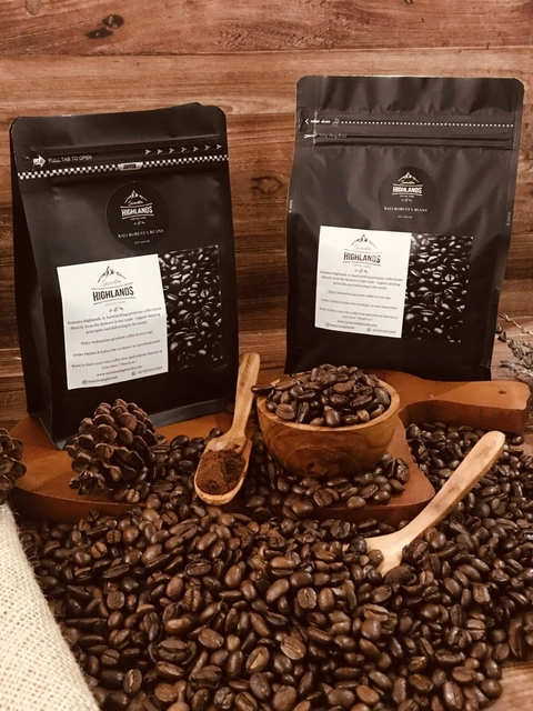 Sumatra Highlands - KOPI BUBUK BALI PREMIUM ROBUSTA COFFEE BUBUK/BIJI 200 GR