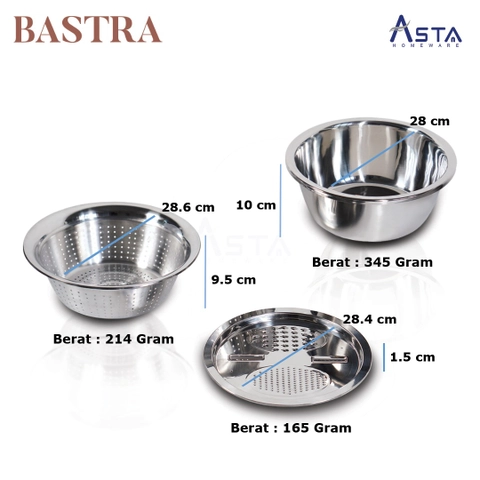 AHS 1 - ASTA Baskom Bastra 3 in 1