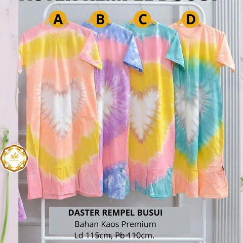 Rambe Batik Indonesia - Daster Rempel Busui Bahan Cotton PREMIUM Kode Ds Kaos Golia