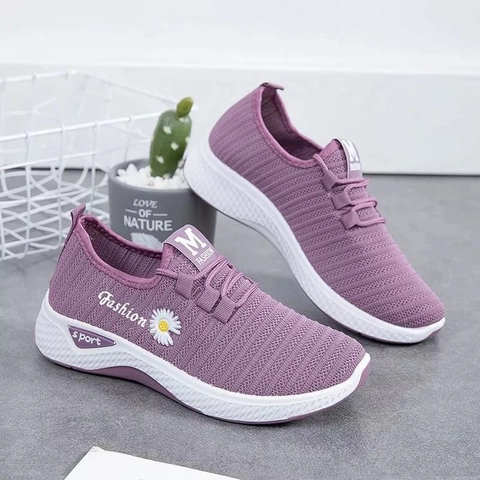 LUXIA - Jinye Sepatu Sneakers Wanita Sport Casual Daily Korean Shoes 021