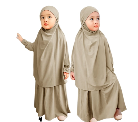 astro - gamis syari anak long hijab naflma realpict