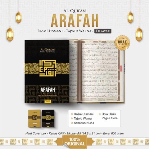 Pustaka Arafah - Pustaka Arafah - Al Quran Tilawah Arafah Mushaf Tajwid Berwarna A5