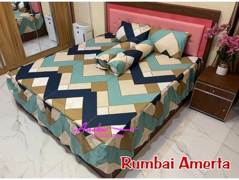 Aneka Collection - SPREI RUMBAI 180 KASUR NO 1 UKURAN KING - AMERTA