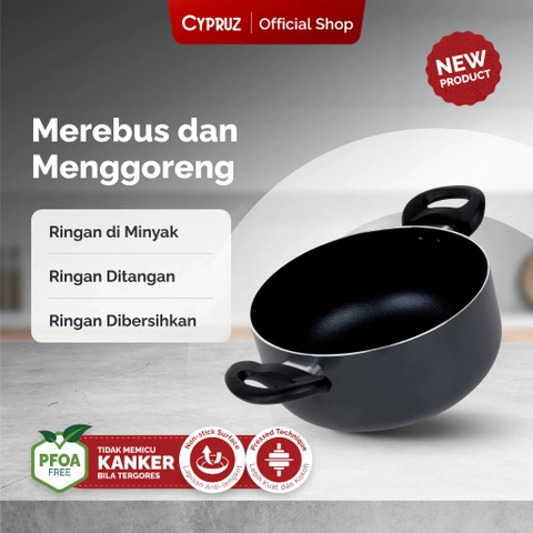 Cypruz Official - Cypruz Press Casserole Ecolite Series 20cm PI-1050