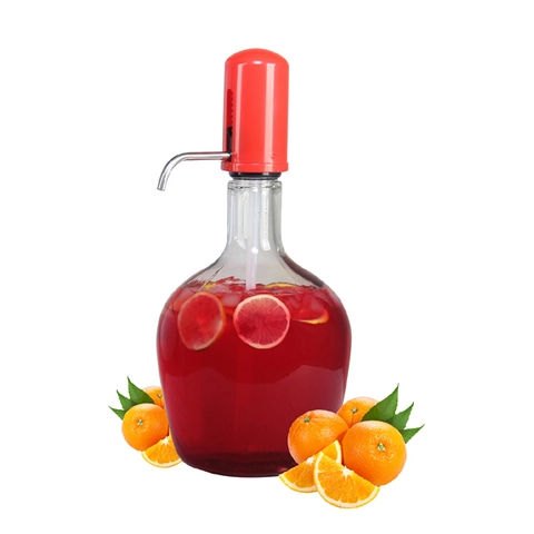 Asta Dispenser Air Minum Kaca Infused Water Jug Hand Pump 3900 ml